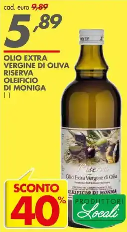 Italmark Olio extra vergine di oliva riserva oleificio di moniga offerta
