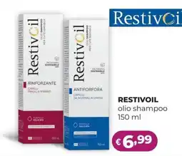 La Saponeria RESTIVOIL olio shampoo offerta