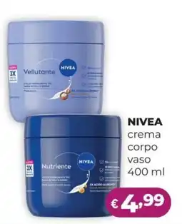 La Saponeria NIVEA crema corpo vaso offerta