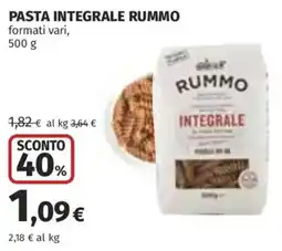 Ipercoop Pasta integrale Rummo offerta