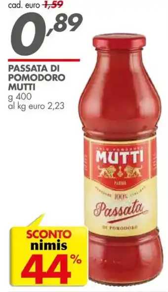 Passata di pomodoro mutti