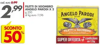 Filetti di sgombro angelo parodi