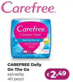 La Saponeria CAREFREE Daily On The Go salvaslip offerta