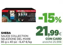 L´Isola dei Tesori Sheba sauce collection selezione del mare offerta