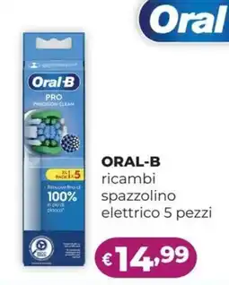 La Saponeria ORAL-B ricambi spazzolino elettrico offerta
