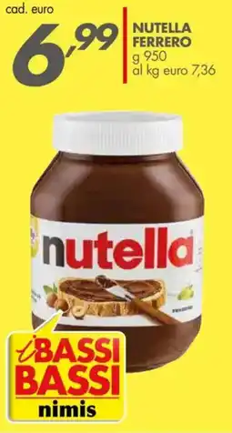 Italmark Nutella gerrero offerta