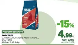 L´Isola dei Tesori Forcepet gatto adult steril antihairball salmone offerta