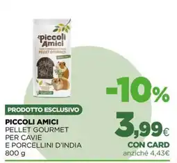 L´Isola dei Tesori Piccoli amici pellet gourmet per cavie e porcellini d'india offerta