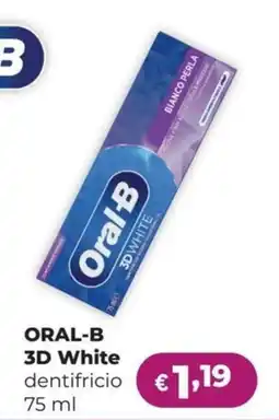 La Saponeria ORAL-B 3D White dentifricio offerta