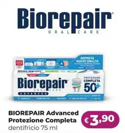 La Saponeria BIOREPAIR Advanced Protezione Completa dentifricio offerta