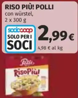 Ipercoop Riso più! Polli offerta