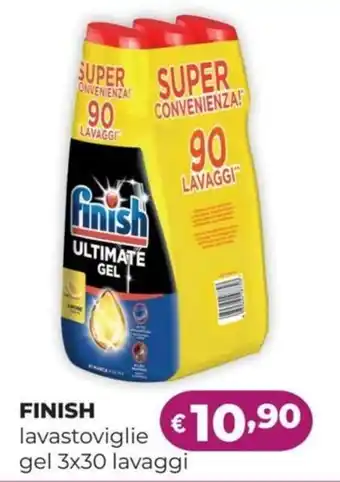 La Saponeria FINISH lavastoviglie gel offerta