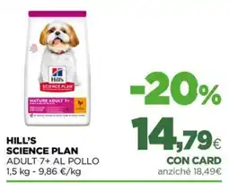L´Isola dei Tesori Hill's science plan adult 7+ al pollo offerta