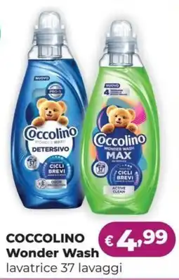 La Saponeria COCCOLINO Wonder Wash lavatrice offerta