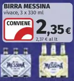 Ipercoop Birra Messina offerta