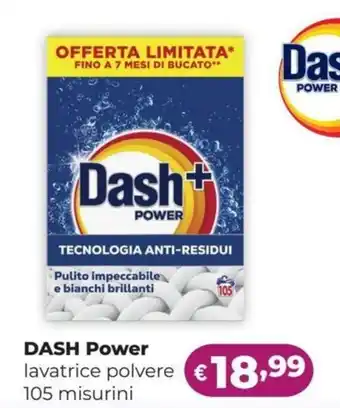La Saponeria DASH Power lavatrice polvere offerta