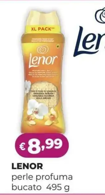 La Saponeria LENOR perle profuma bucato offerta