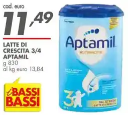 Italmark Latte di crescita 3/4 aptamil offerta