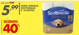 Italmark Carta igienica scottonelle offerta