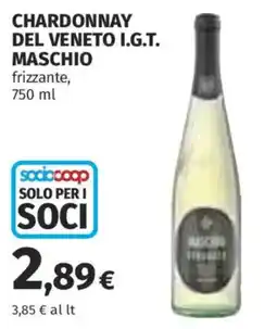 Ipercoop Chardonnay del veneto i.g.t. Maschio offerta