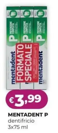 La Saponeria MENTADENT P dentifricio offerta