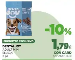 L´Isola dei Tesori Dentaljoy adult mini snack offerta