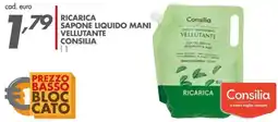 Italmark Ricarica sapone liquido mani vellutante consilia offerta
