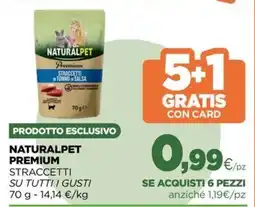 L´Isola dei Tesori Naturalpet premium straccetti offerta