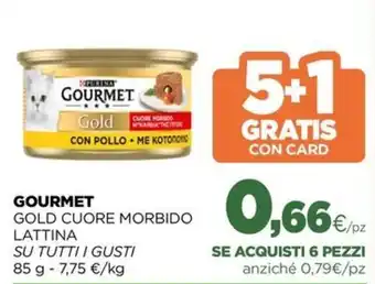 L´Isola dei Tesori Gourmet gold cuore morbido lattina offerta