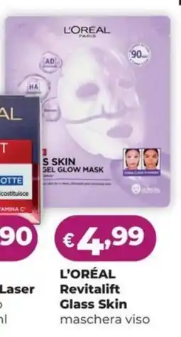 La Saponeria L'ORÉAL Revitalift Glass Skin maschera viso offerta