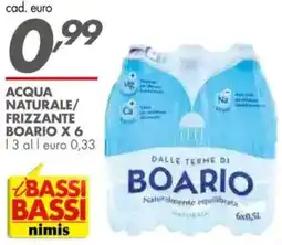 Italmark Acqua naturale/ frizzante boario offerta