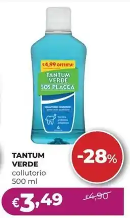 La Saponeria TANTUM VERDE collutorio offerta
