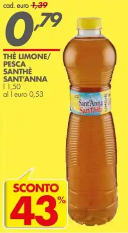 Italmark Thè limone/ pesca santhè sant'anna offerta