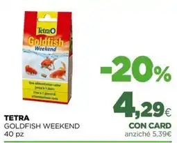 L´Isola dei Tesori Tetra goldfish weekend offerta