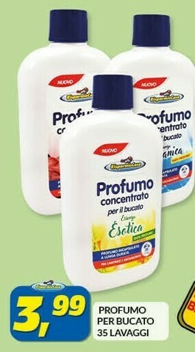 Profumo per bucato 35 lavaggi