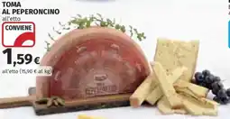 Ipercoop Toma al peperoncino offerta