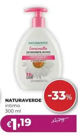 La Saponeria NATURAVERDE intimo offerta