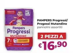 La Saponeria PAMPERS Progressi/ Progessi Mutandino offerta