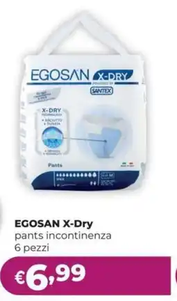 La Saponeria EGOSAN X-Dry pants incontinenza offerta