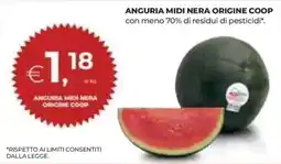 Ipercoop Ancuria midi nera origine Coop offerta