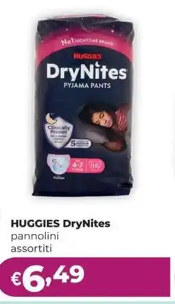 La Saponeria HUGGIES DryNites pannolini offerta