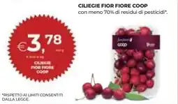 Ipercoop Ciliegie for fiore Coop offerta