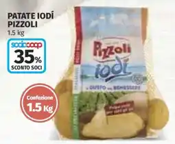 Ipercoop Patate iodí Pizzoli offerta