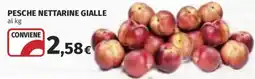 Ipercoop Pesche nettarine gialle offerta