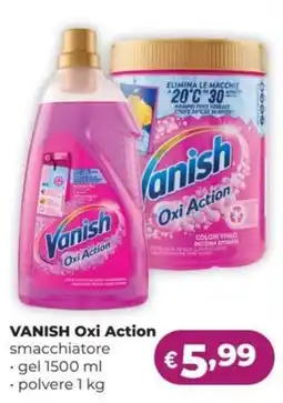 La Saponeria VANISH Oxi Action gel, polvere offerta