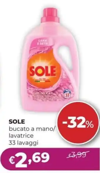 La Saponeria SOLE bucato a mano/ lavatrice offerta