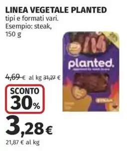 Ipercoop Linea vegetale planted offerta