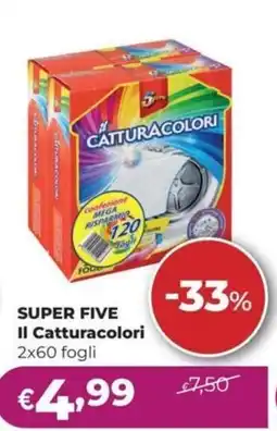 La Saponeria SUPER FIVE Il Catturacolori offerta