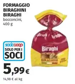 Ipercoop Formaggio biraghini Biraghi offerta