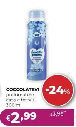 La Saponeria COCCOLATEVI profumatore casa e tessuti offerta